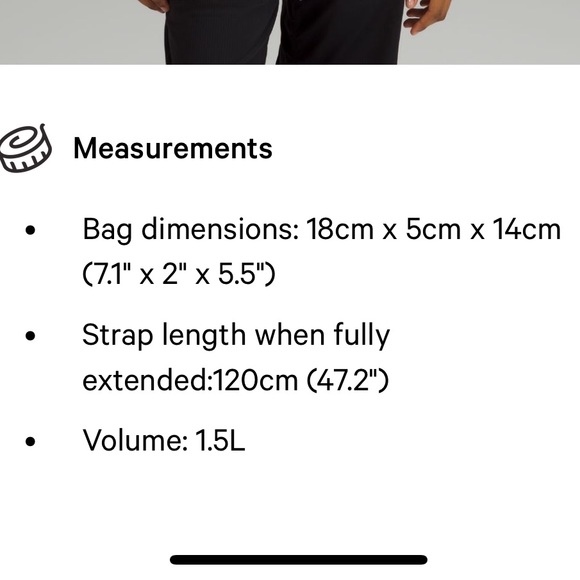 SOLD- Lululemon All Night Festival Bag - Picture 10 of 13